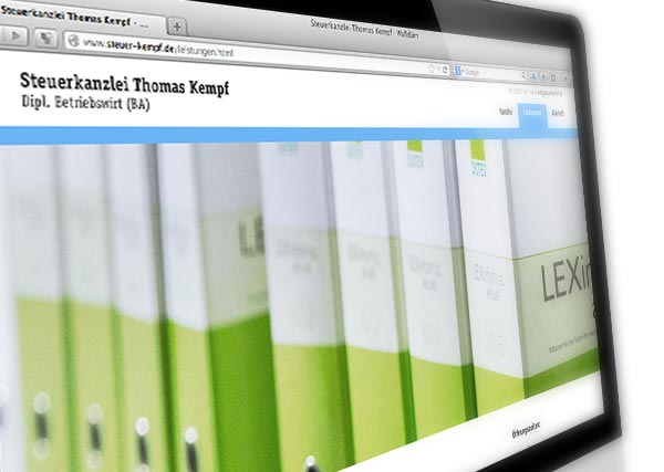 Steuerberater Kempf Web-Relaunch